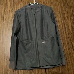 Figs graphite xs bellery jacket